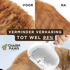 SniffPaws® Steami Pro - Brosse professionnelle pour le soin du pelage des animaux domestiques