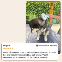 SniffPaws® Steami Pro - Brosse professionnelle pour le soin du pelage des animaux domestiques